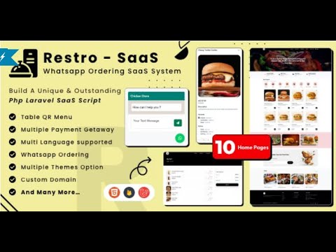 Step-by-Step Guide: Installing Restro SaaS for Multi-Restaurant WhatsApp Food Orders #PHP Script