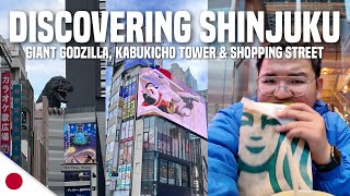 TOKYO VLOG • Discovering Shinjuku: Giant Godzilla, Kabukicho Tower & Shopping Street | Ivan d Guzman