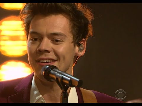 Harry Styles - Carolina Live on The Late Late Show With James Corden HD