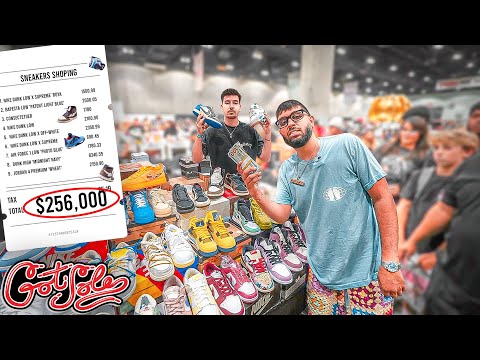 We spent $256,000 in 52 minutes At Got Sole