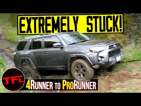 A Bone-Stock Toyota 4Runner Takes on Tumbleweed. It Does Not Go Well! Can We Even Get It Unstuck?