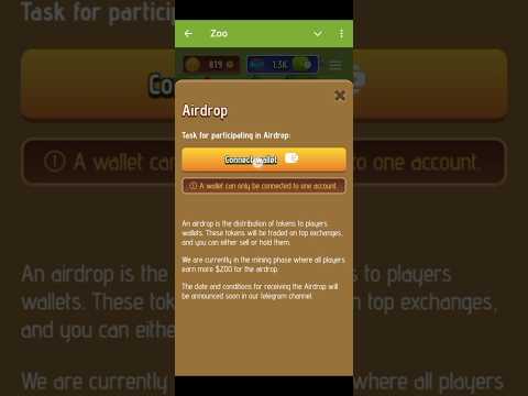 Zoo Airdrop | How To Connect Your TonKeeper Wallet | X Empire Second Project