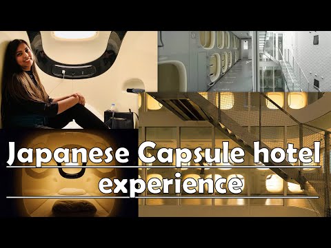 Japanese Capsule Hotel | A Day in a Japanese Pod Hostel | Smriti Rao Das