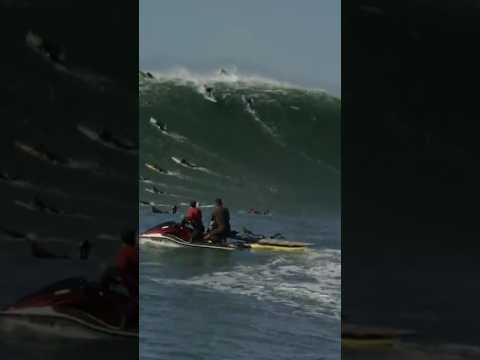 Chris Mashburn at Mavericks, California