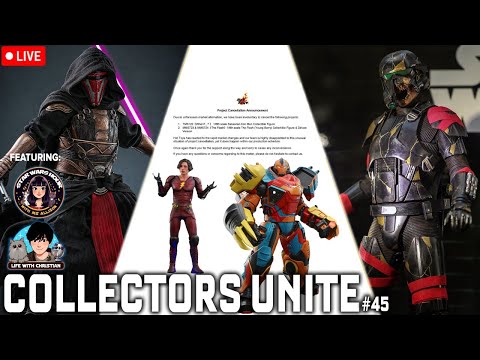 Collectors Unite #45 Hot Toys The Power of The Dark Side | Hot Toys Cancels The Flash and Sakaarian