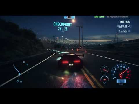 Need for Speed 2015 - Time Trial in the Mountains with Honda NSX Type R