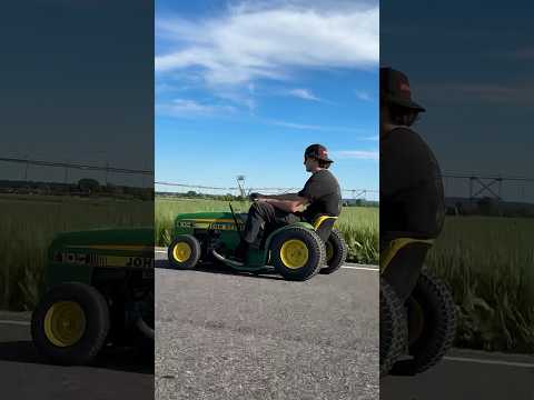 Race Mower for the win #auto #gokart #racecar #racing #drifting #car