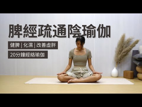 【20分鐘脾經疏通】健脾 | 化濕 | 改善虛胖 | Yin Yoga | Meridian Yoga