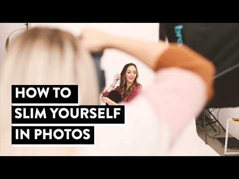 Instantly Slim Yourself  in Photos - Free Posing Guide PDF!