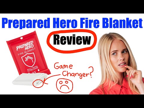 Prepared Hero Fire Blanket  Review - Pros & Cons To Prepared Hero Fire Blanket