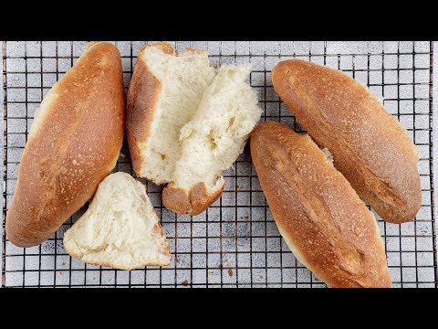 Banh Mi Bread Recipe - Vietnamese Sandwich Baguette