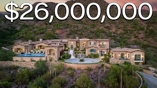 Touring The MOST EXPENSIVE HOUSE In Scottsdale Arizona