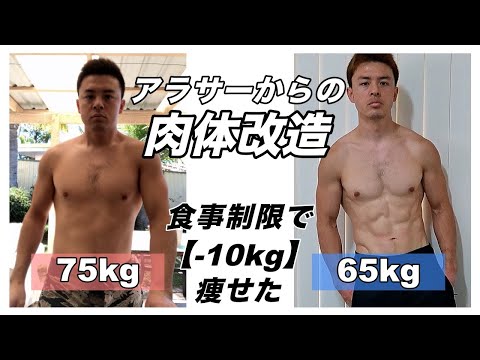 『75kg→65kg』アラサーの僕の体を変えた、1日の食事を全て紹介！【超健康的なダイエット】