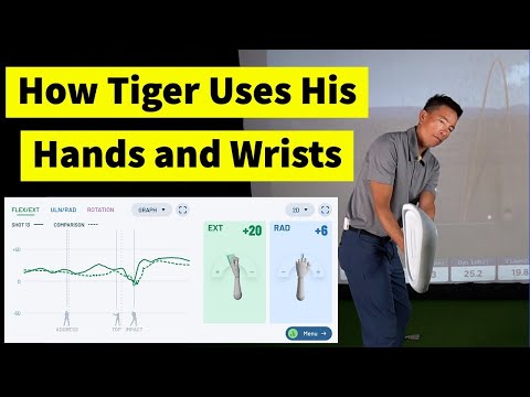 How Tiger Uses his Hands and Wrists in the Golf Swing