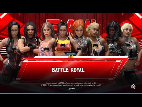 AWA Monday night dawn: Olivia Rose debuts in a 8 women battle royal