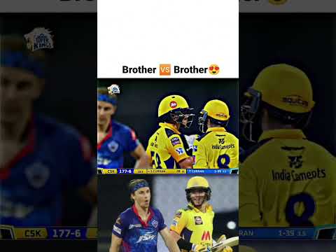 brother vs brother csk vs dc