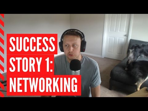 Success Story 1 - Networking with Senior Software Engineer Dylan Israel