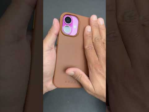 MUJJO FULL LEATHER CASE for iPhone 16 Series!