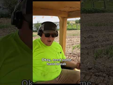 THE FIST PUSH WITH A 1950's DOZER!