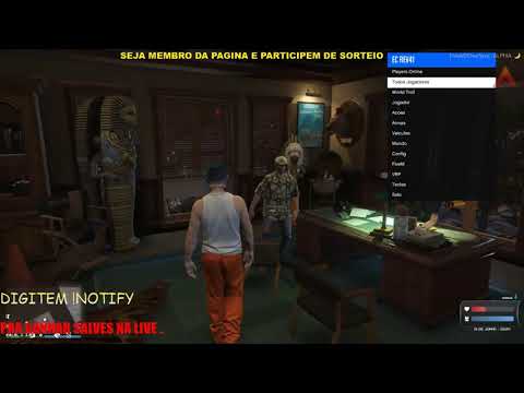 GTA RP - SERVIDOR ARCADIA RP USANDO MOD MENU MONSTERMENU