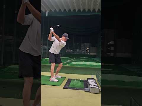 納得行けるスイングを作れるまで練習を続く#ゴルフ #ゴルフ練習動画 #ゴルフスイング #golfshorts #golf