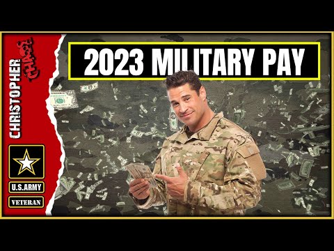 Explaining the 2023 military pay chart