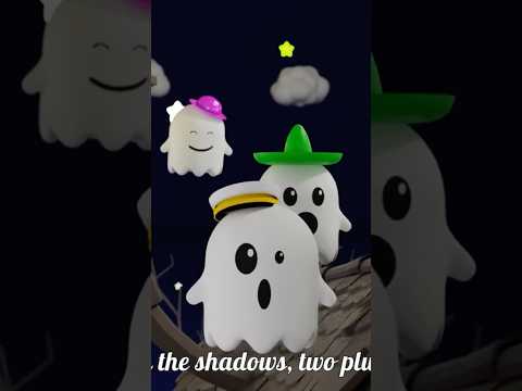 Three Little Ghosts | Mary Nursery Rhymes & Kids Songs #childrensongs #toddlersongs #babysongs