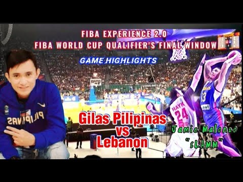 Gilas Pilipinas vs  Lebanon | FIBAWC 2023 | 2nd Half  Highlights |  022423