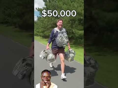 Mr Beast running with money #viral #trending #shorts