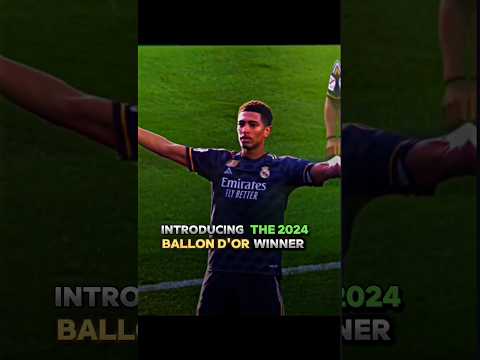 INTRODUCING THE 2024 BALLON D'OR WINNER 🏆 #football #ronaldo #youtubeshorts  #soccer #shorts