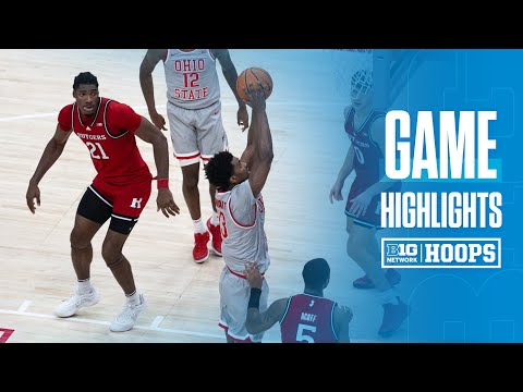 Rutgers at Ohio State | Highlights | Big Ten Basketball | 12/07/2024