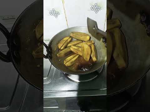 କଦଳୀ ଭଜା /banana fry #villagecooking #anima #recipe #bananafryrecipe #ytviral #tharloverthar