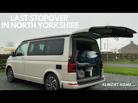 Stopover at North Yorkshire in our VW California Ocean for the night