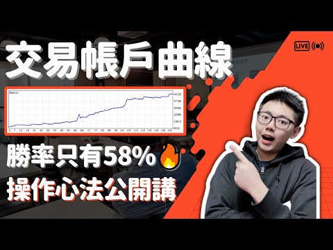 外匯保證金｜外匯教學｜投資心態｜勝率只有58%如何熬過低谷期掌握長期獲利關鍵？