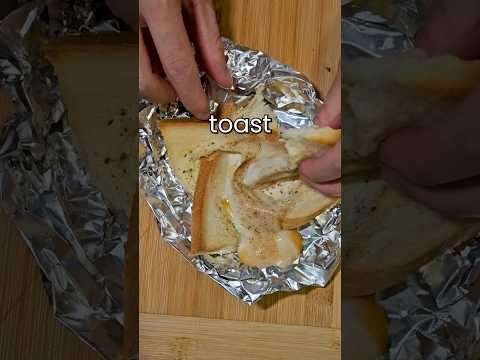 Did you know about this toast trick? #shorts