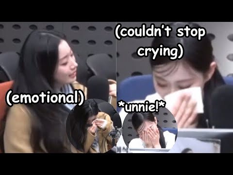 tzuyu and dahyun can’t stop crying after hearing this from each other