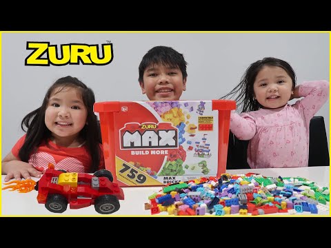 ZURU MAX BUILD MORE UNBOXING AND REVIEW