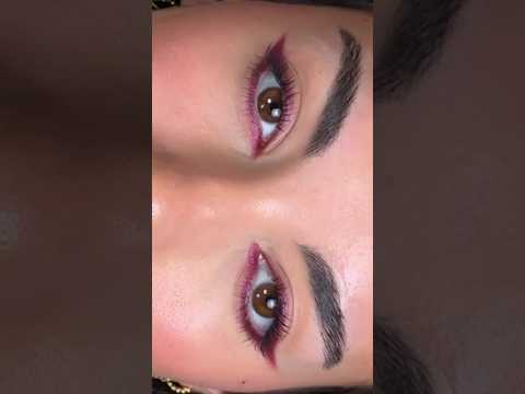 plum makeup for fall🍇 ib: my friend jess #fallmakeup #burgundy