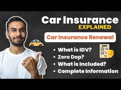 Car Insurance Explained | Car Insurance Renewal Tips in India 2023 (Hindi)