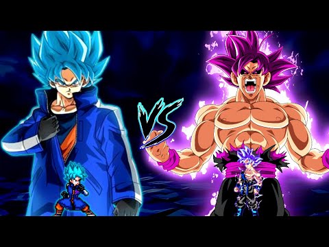 Goku TB V2 (New) VS Goku 1000 Yr Old (all form) in Jump Force Mugen