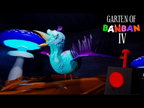 Garten of Banban 4 - Meeting with EVIL TARTA BIRD (Gameplay #1)