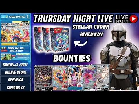 🔴Thursday night live! Stellar Crown Pre release Give away + Store openings