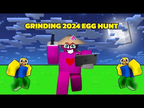 Grinding The Hunt 2024 in Roblox