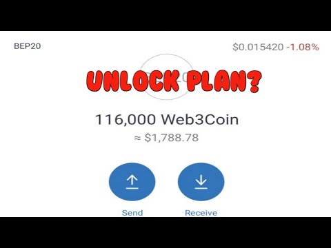 Web3coin unlock date/plan | Web3coin airdrop | Web3coin sell/swap update