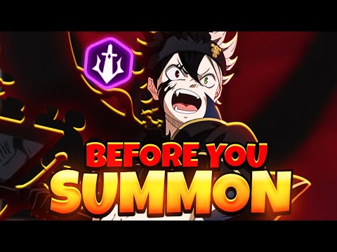 Before You Summon: FESTIVAL BLACK DIVIDER ASTA Banner! (New Unit Soon?) | Black Clover Mobile