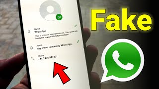 How To Make WhatsApp Account Without Phone Number | Create Fake WhatsApp Account 2024