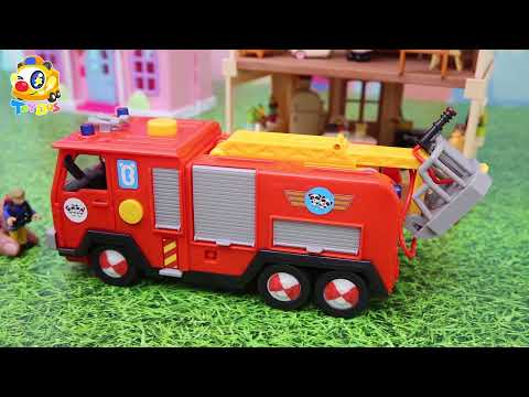 楽しいキャンプ❤トイバス（ToyBus) キッズ おもちゃアニメ