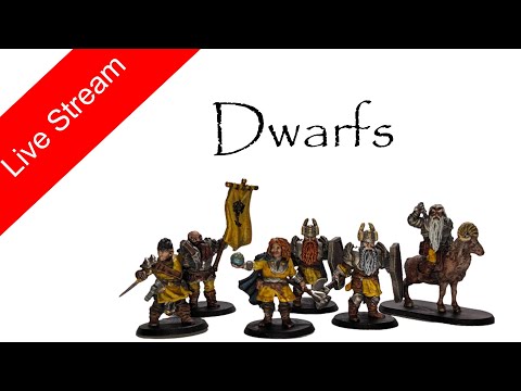 Creative Stream #27 - Painting a Dwarf War band