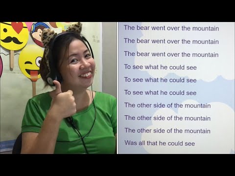 The bear went over the mountain 51 talk