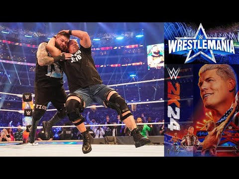 WrestleMania 38 | Stone Cold vs Kevin Ownes | WWE 2K24 Games | Neon Nights